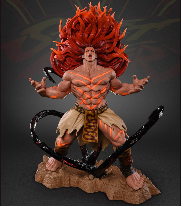 StreetFighterV-Necalli-Statue4