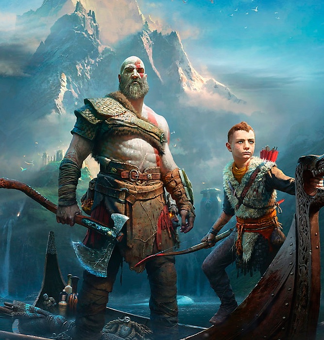 Kratos y Atreus