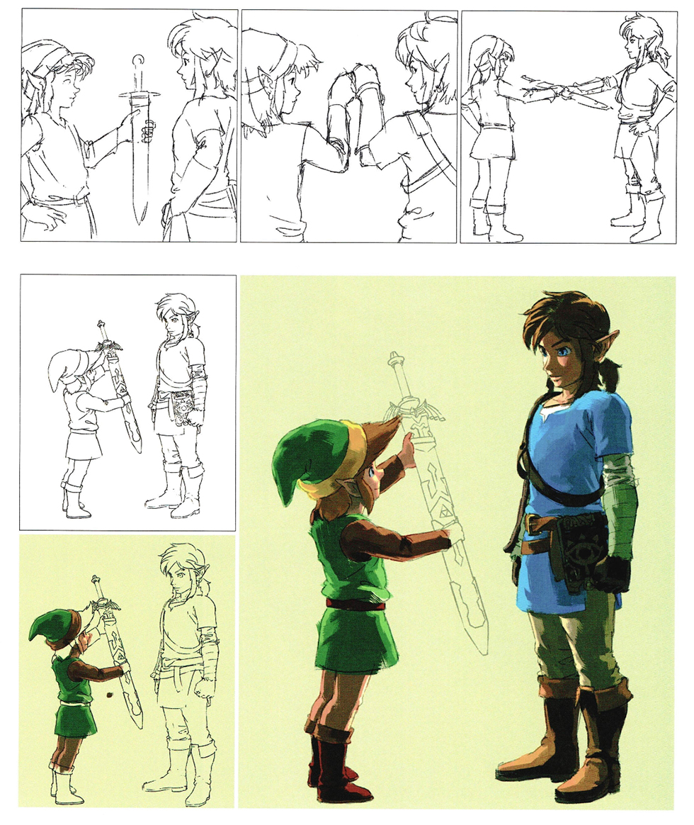 Артбук the legend of zelda сокровища в рисунках