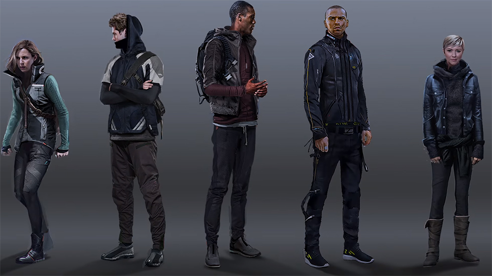 Galería | La escencia ilustrada de Detroit: Become Human