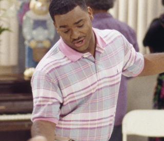 THE FRESH PRINCE OF BEL-AIR -- "Hare Today" Episode 18 -- Aired 4/8/96 -- Pictured: Alfonso Ribeiro as Carlton Banks -- Photo by: Chris Haston/NBCU Photo Bank