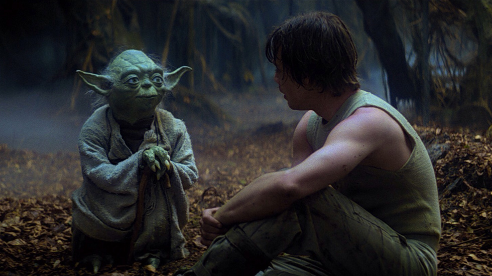 Star Wars Luke Yoda