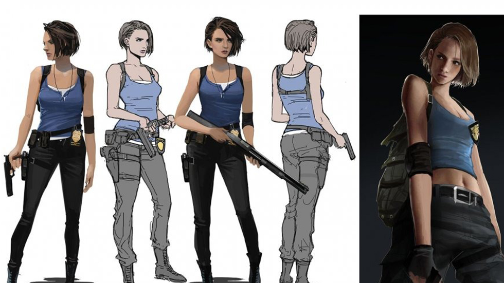 Resident Evil 3 filtraron arte